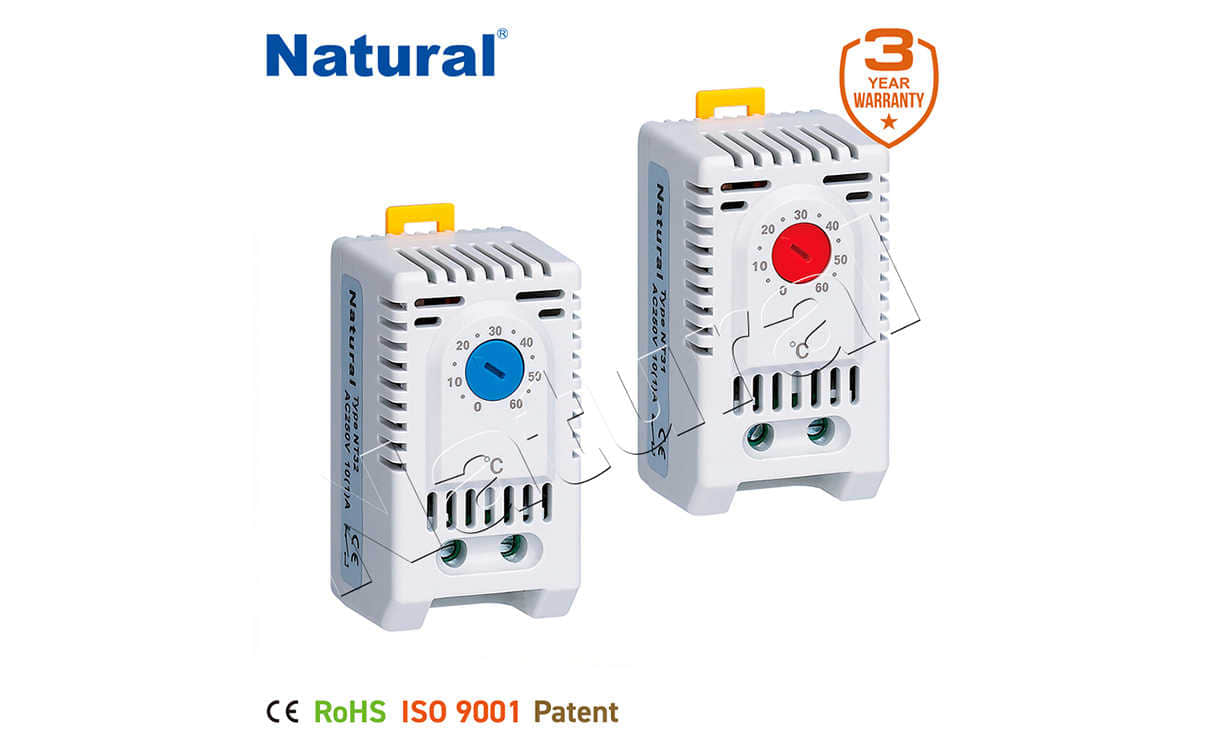 جهاز تحكم درجة الحرارة سكة دين